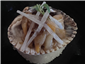 razor clam canape